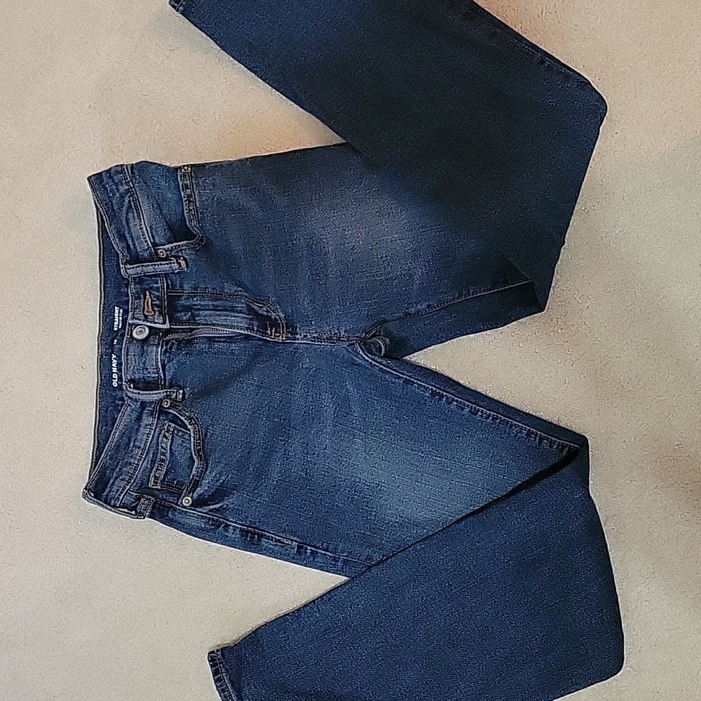 Boys jeans size 12 Old Navy straight leg